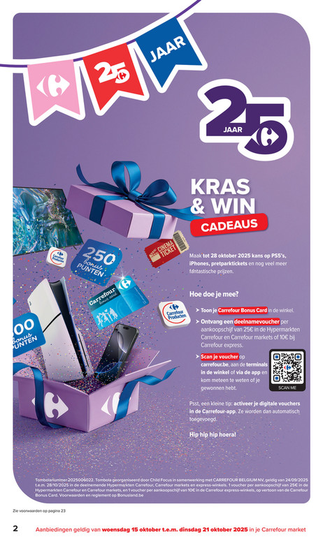 KRAS & WIN CADEAUS