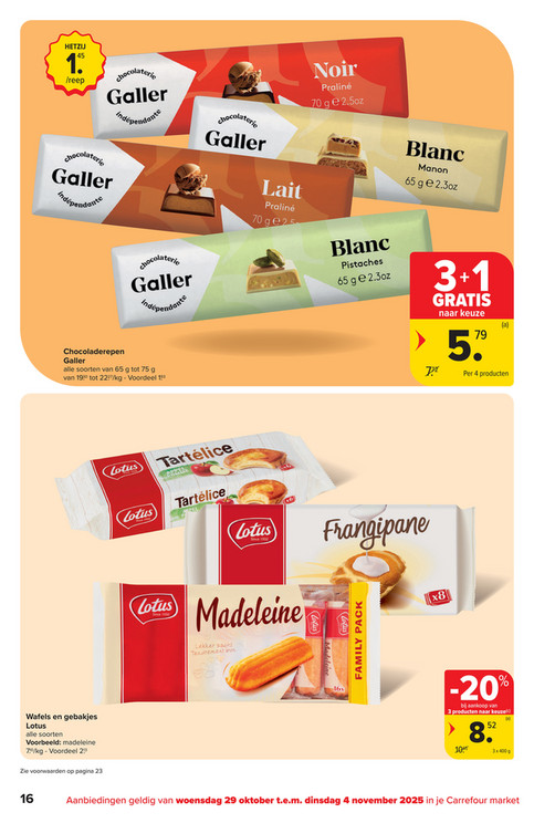 Chocoladerepen Galler