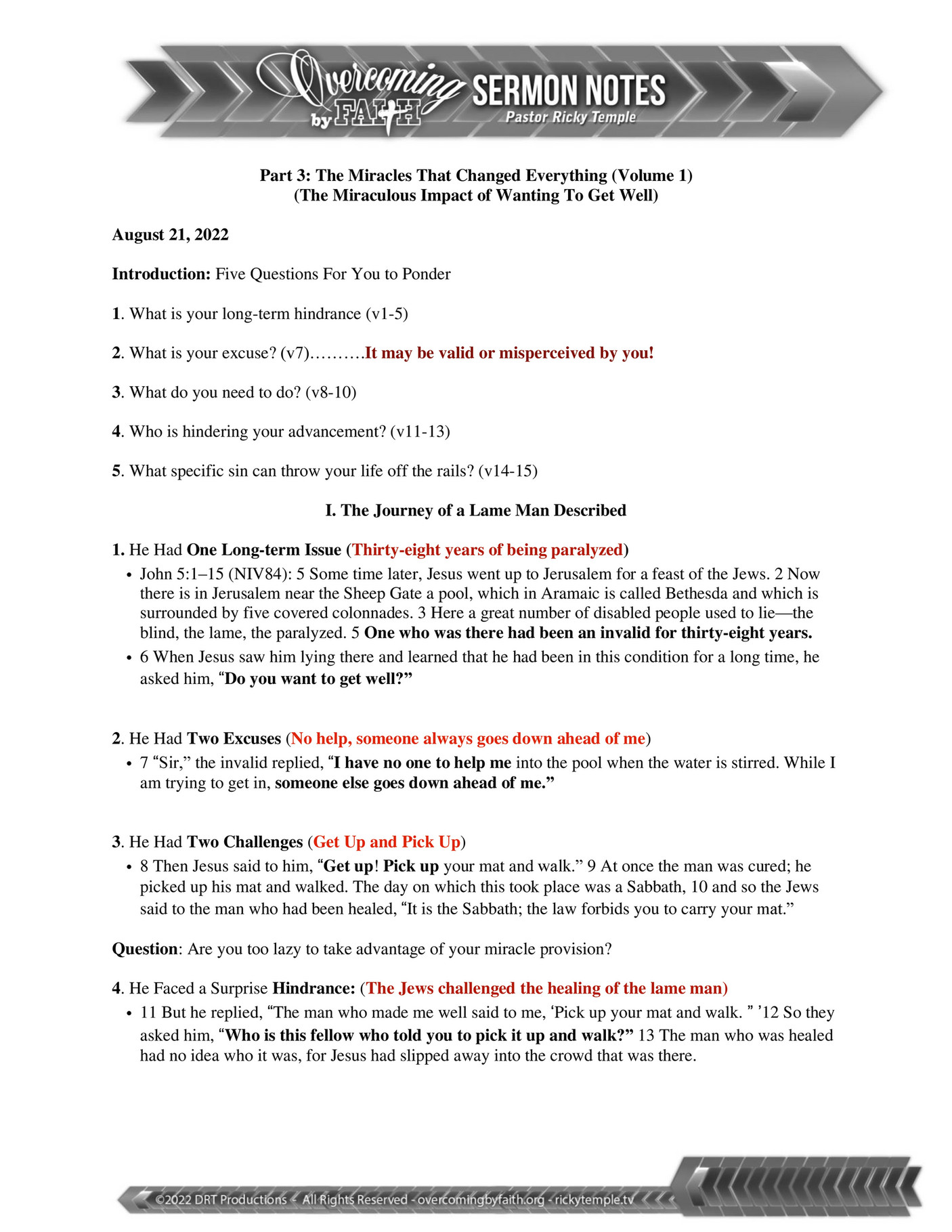 6. The Discourse Revolution: Overcoming Sin And Suffering - ci6kcmi