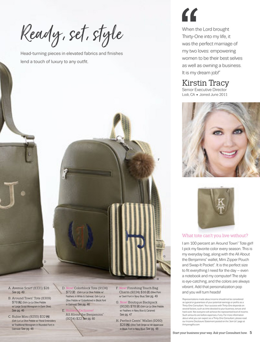 Thirty one hotsell boutique backpack