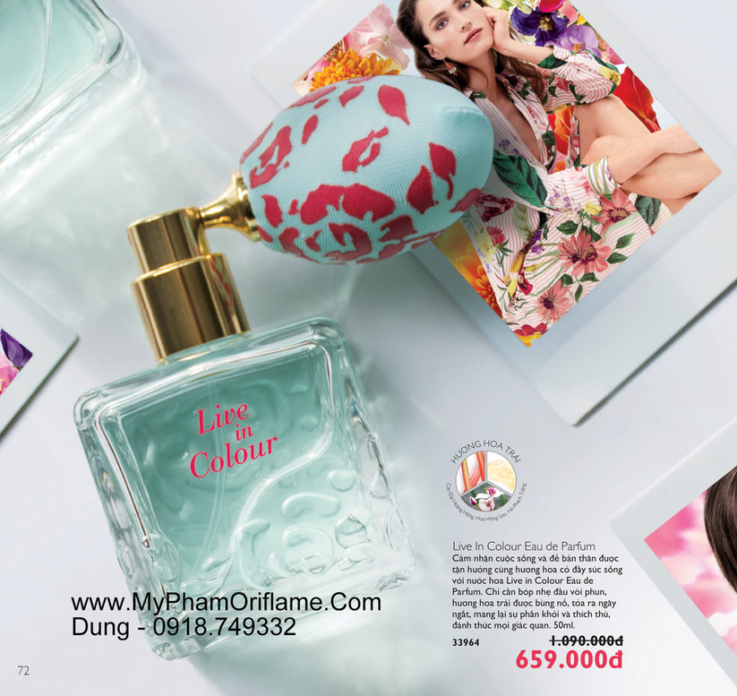 live in colour perfume