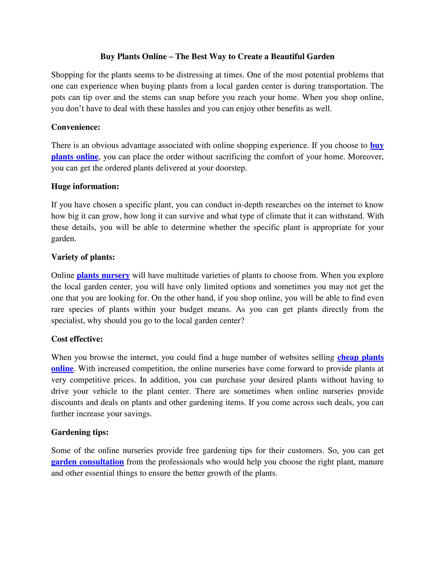 Online Plants Buy Plants Online The Best Way to Create a Beautiful