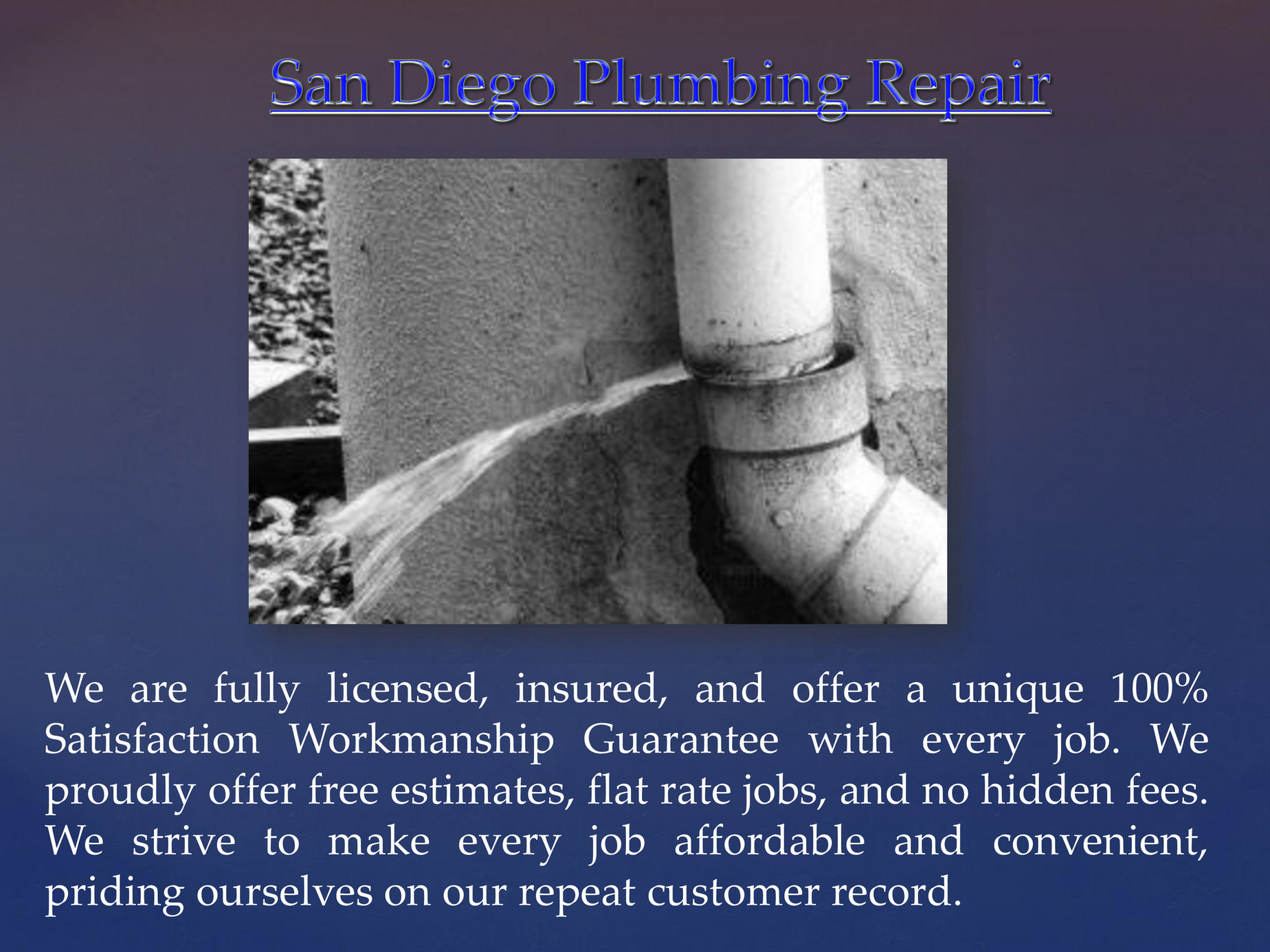 Diego plumbing san Diego plumbing san