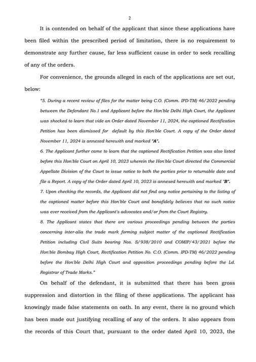 AJAY AMITABH SUMAN - Godfrey Phillips India Limited Vs ITC Limited.PDF ...