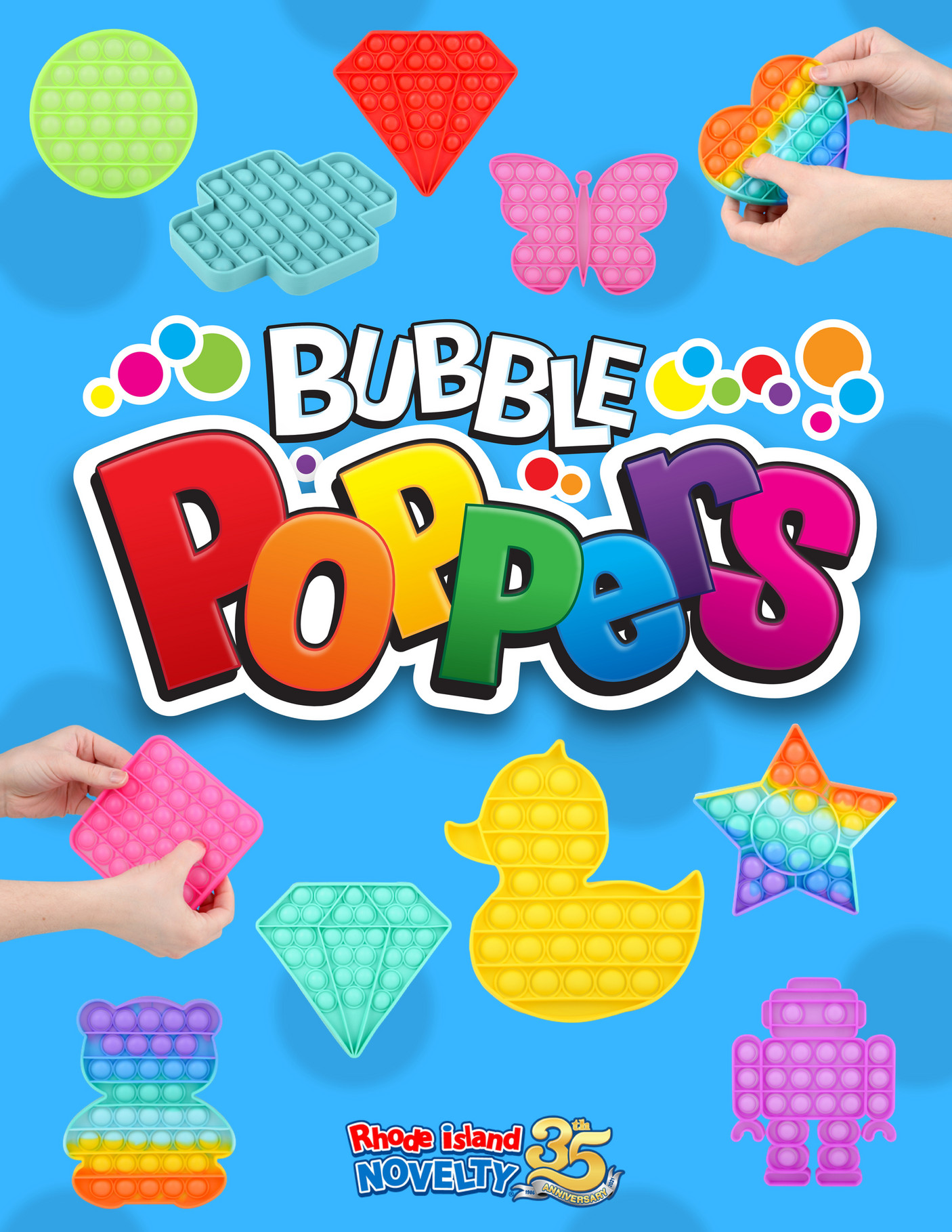 Rhode Island Novelty Bubble Poppers All Page 1