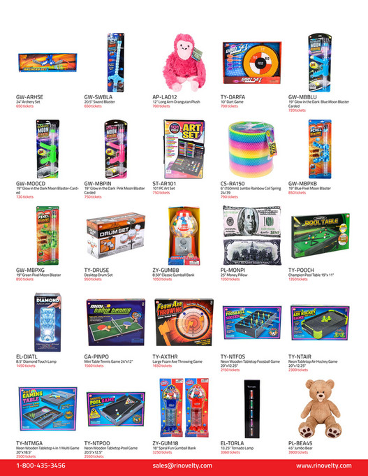 Rhode Island Novelty Redemption Top 200 Page 8