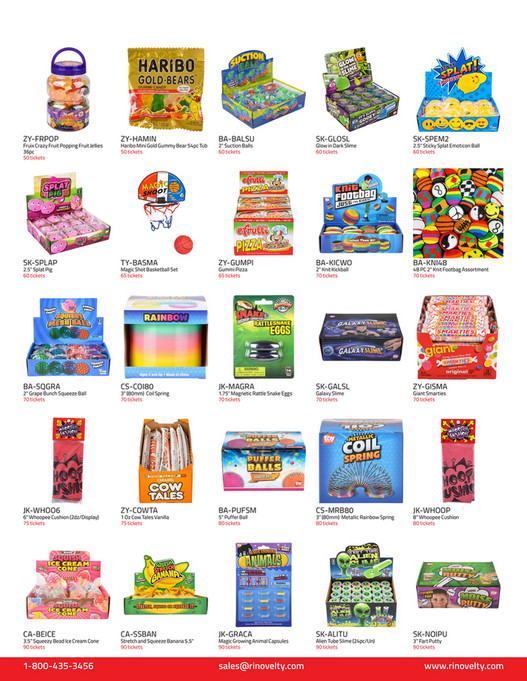 Rhode Island Novelty Redemption Top 200 Page 45