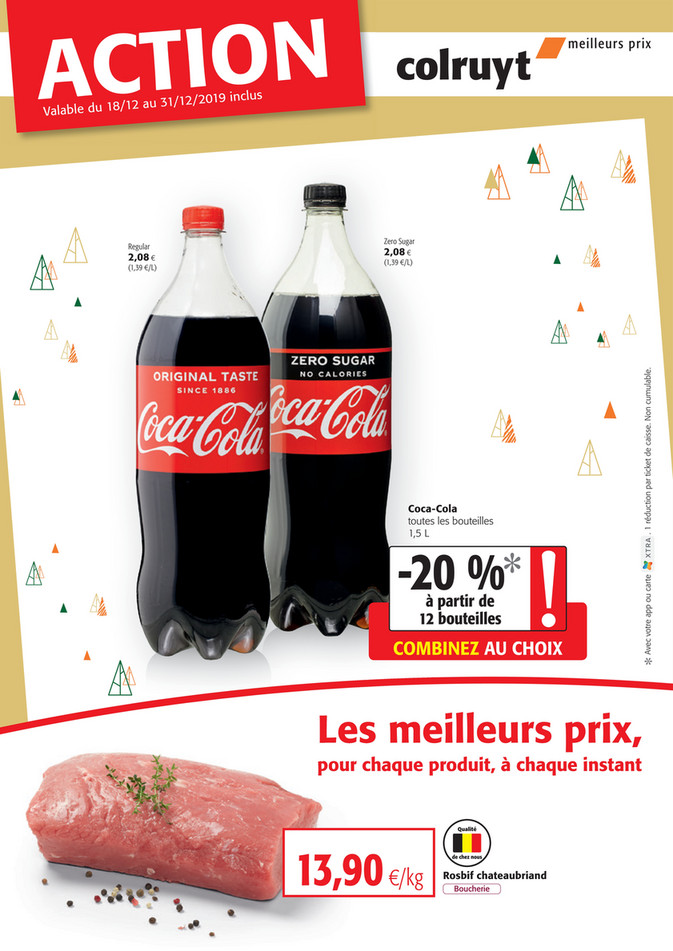 Folder Colruyt du 18/12/2019 au 31/12/2019 - Action
