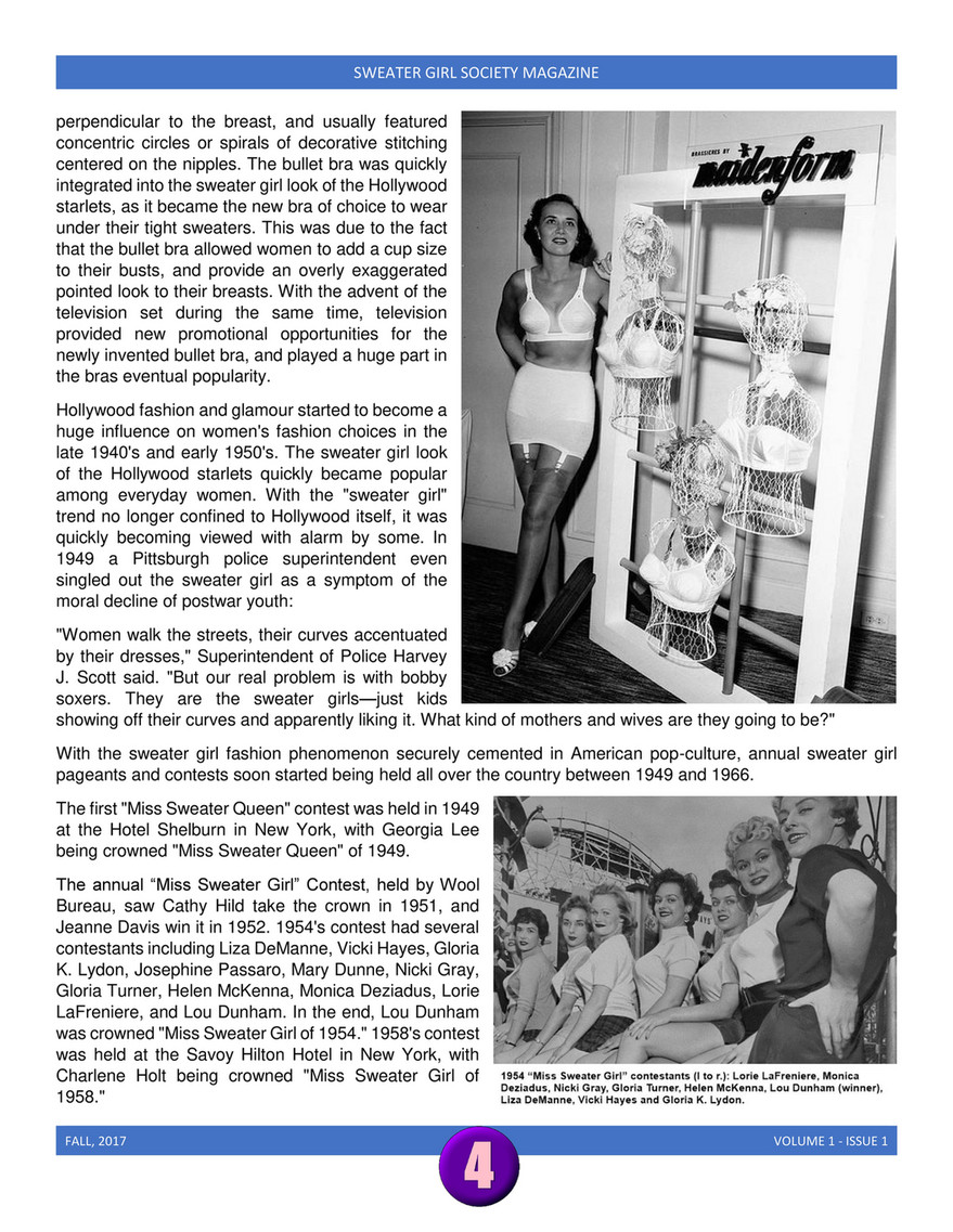 Sweater Girl Society Magazine - Page 1 - Created with Publitas.com