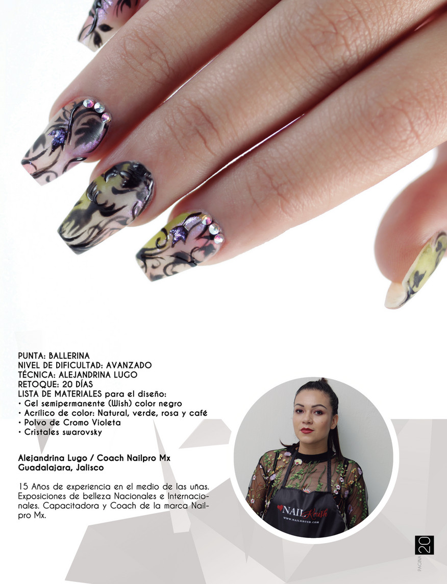 Nail Krush E-zine - NAIL KRUSH #4 - CLAUDIA SOLANO - Page 20-21 - Created  with Publitas.com