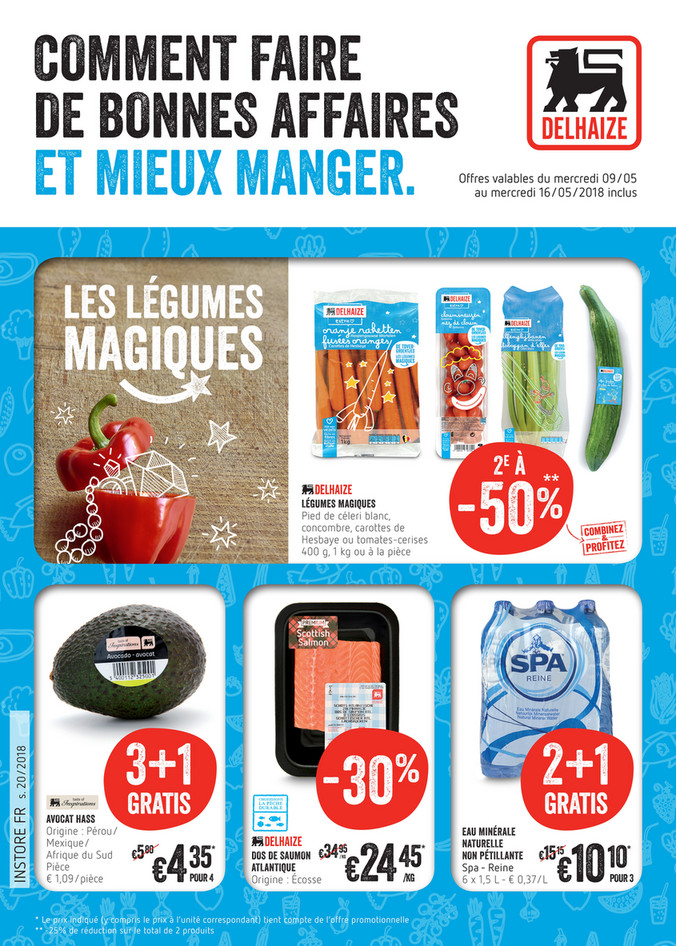 Folder Delhaize du 09/05/2018 au 16/05/2018 - delhaize-belgium-2018-w20-fr.pdf