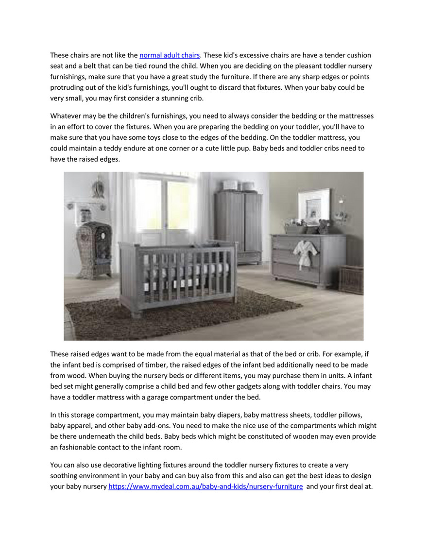 Zyppia Guidelines When Buying Baby Nursery Furniture Page 2