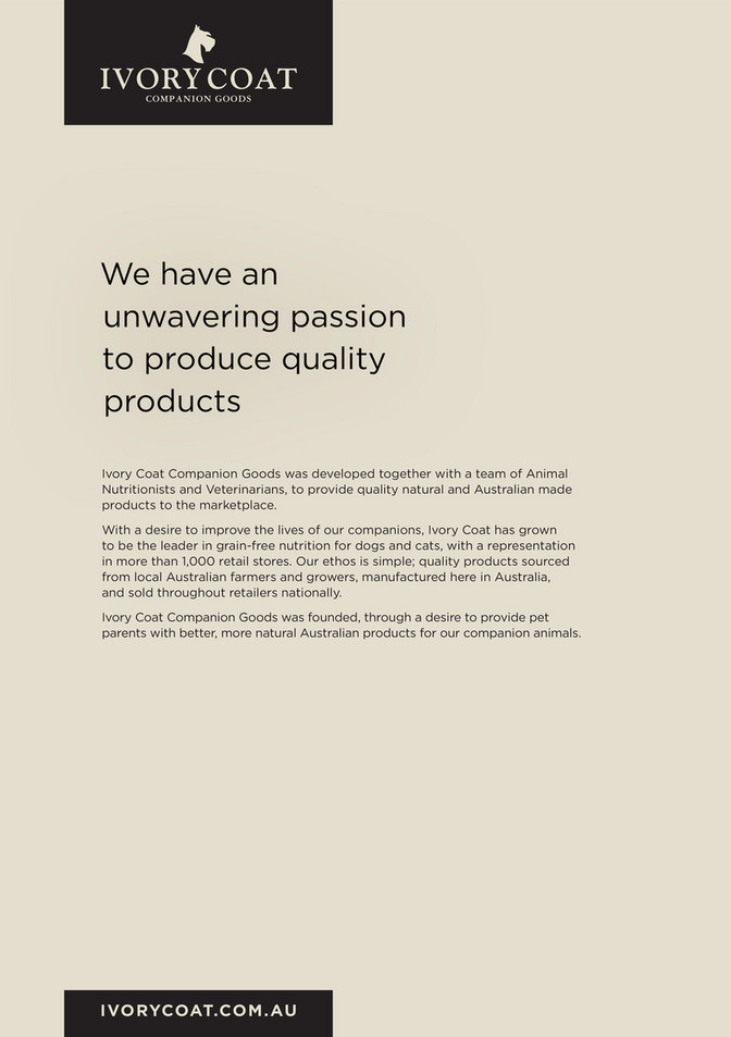 ivory coat companion goods