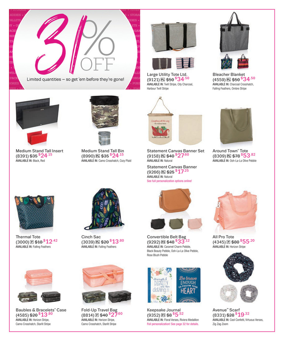 Thirty One Gifts 2019 Thirty One Gifts Fall Catalog Page 30 31