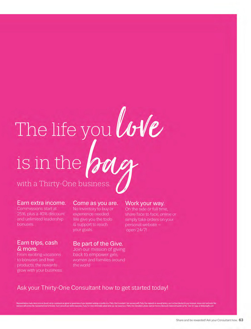 Thirty One Gifts 2019 Spring Summer Catalog Page 62 63