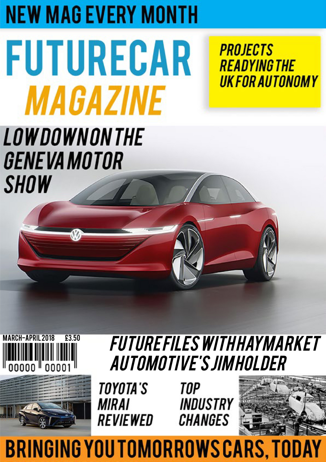Final Project - Future Car Magazine - Page 1 - Created with Publitas.com