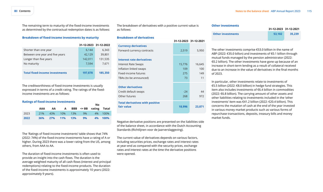 cfreport - ABP Annual Report 2023 - Page 114
