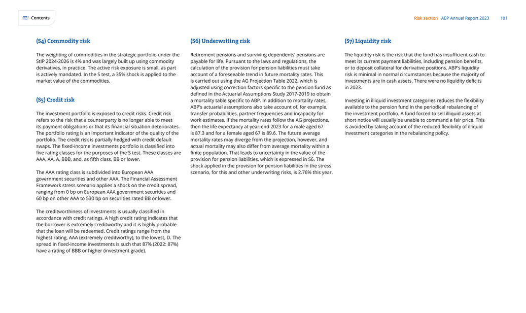 cfreport - ABP Annual Report 2023 - Page 102