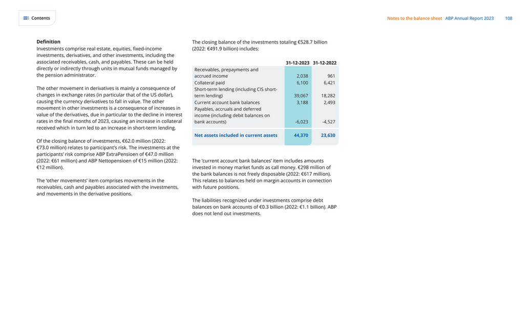cfreport - ABP Annual Report 2023 - Page 109