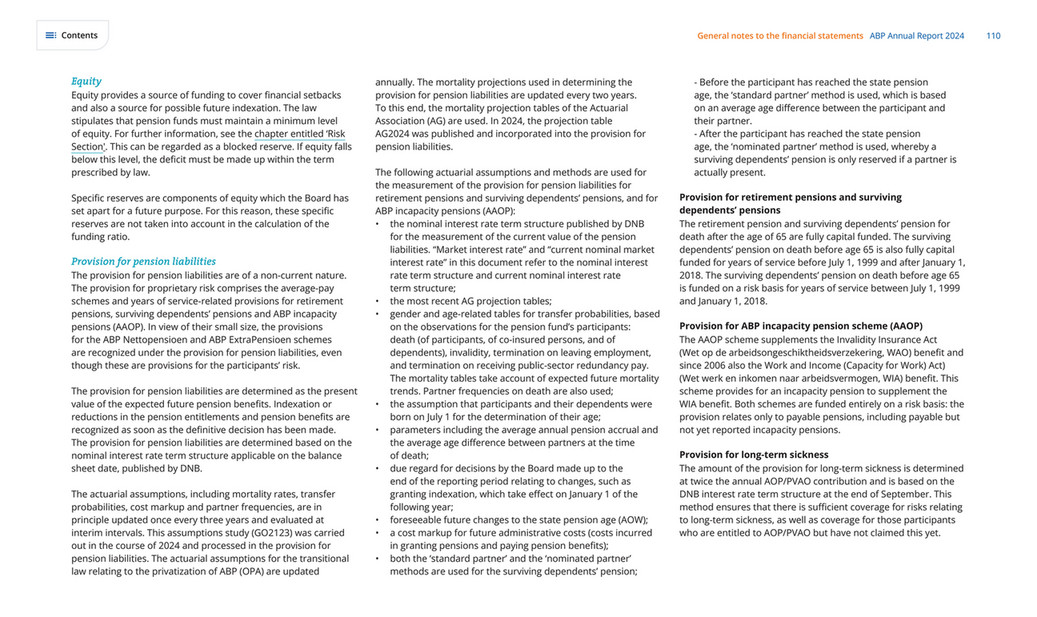 cfreport - ABP Annual Report 2024 - Page 111