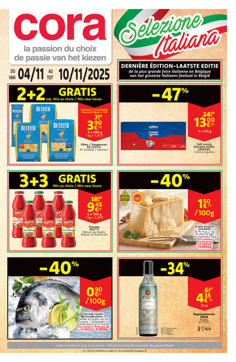 Pâtes / Deegwaren DE CECCO