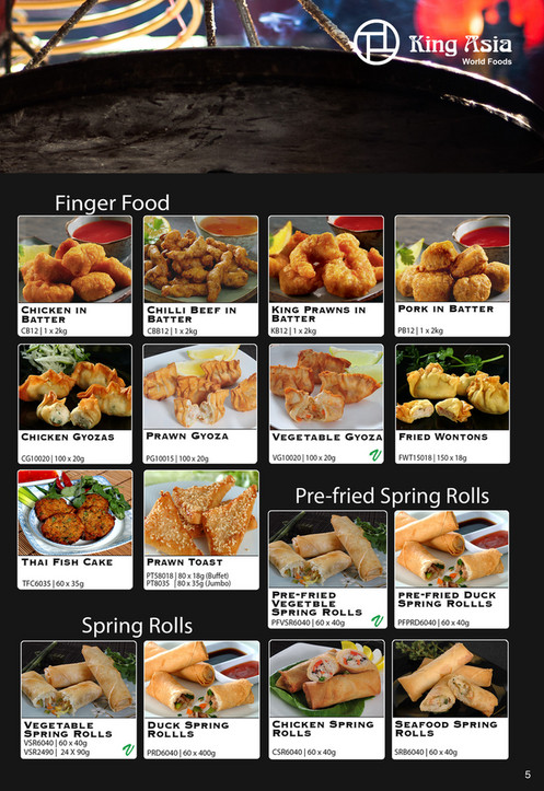 King Asia Foods - King Asia Foods Brochure - Page 4-5 - Created with ...