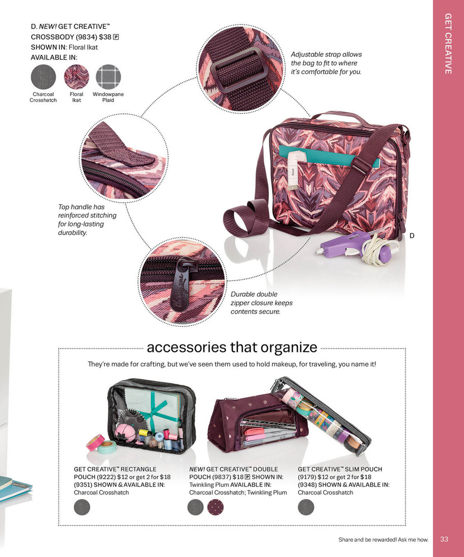 Thirty one discount get creative crossbody