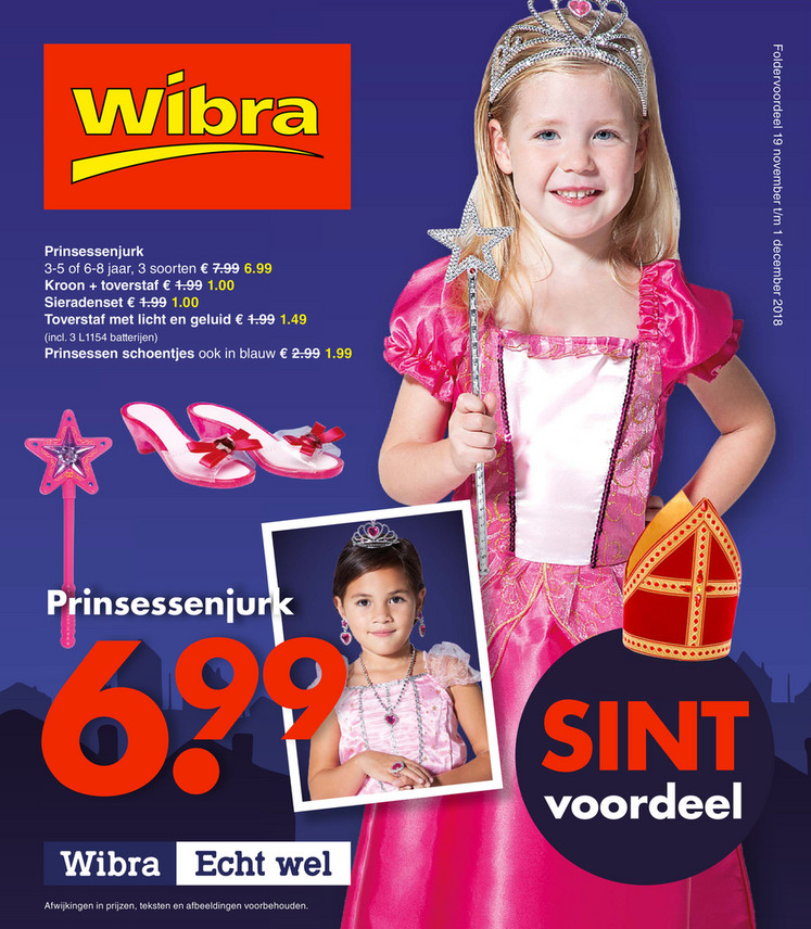 Wibra folder van 19/11/2018 tot 01/12/2018 - Weekpromoties 46