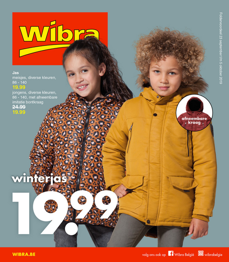 Wibra folder van 23/09/2019 tot 05/10/2019 - Weekpromoties 38