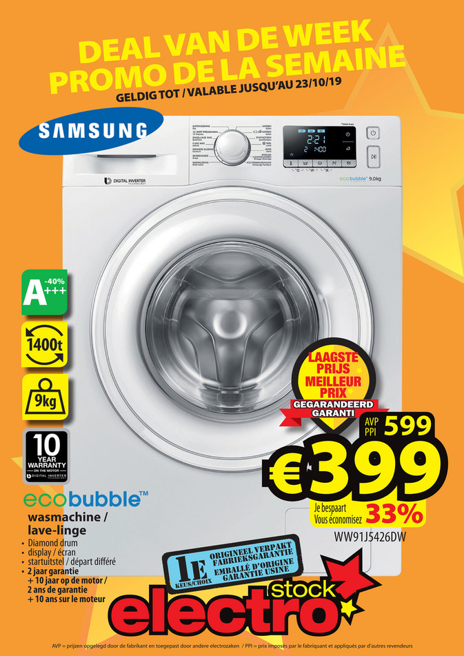 ElectroStock folder van 16/10/2019 tot 23/10/2019 - Weekpromoties 42