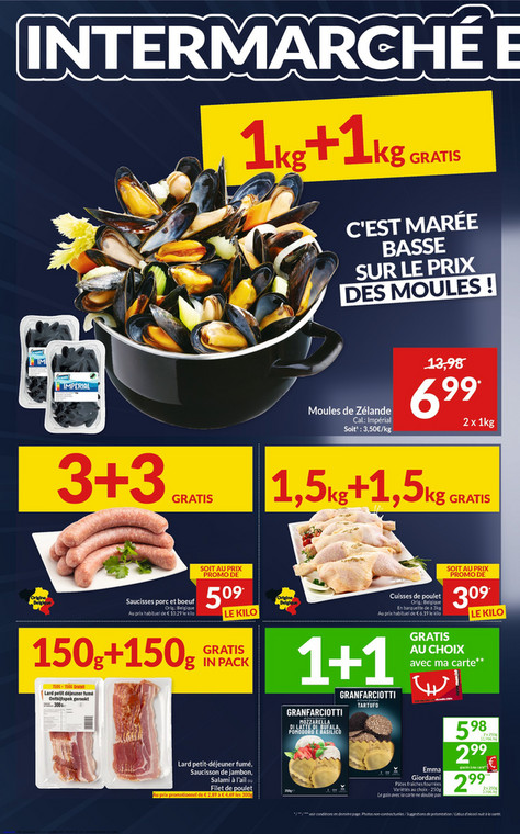 Moules de Zélande