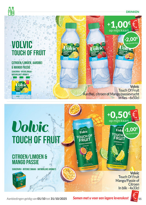 Volvic Touch Of Fruit
