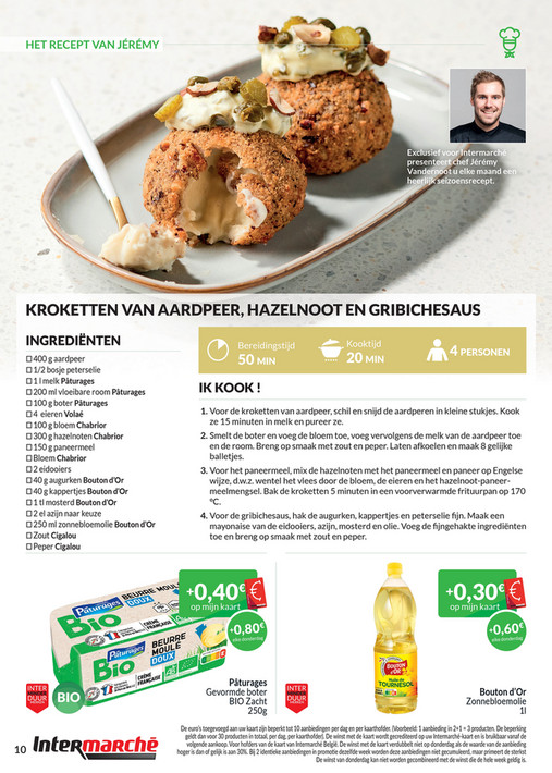 Pâturages Gevormde boter BIO Zacht 250g