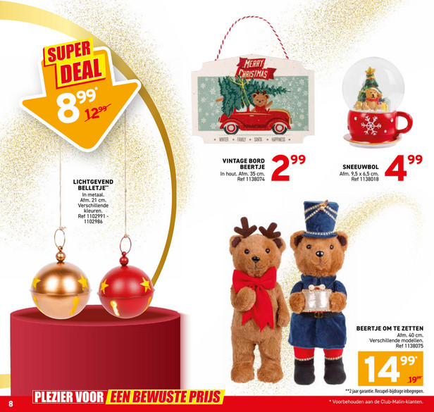 LICHTGEVEND BELLETJE