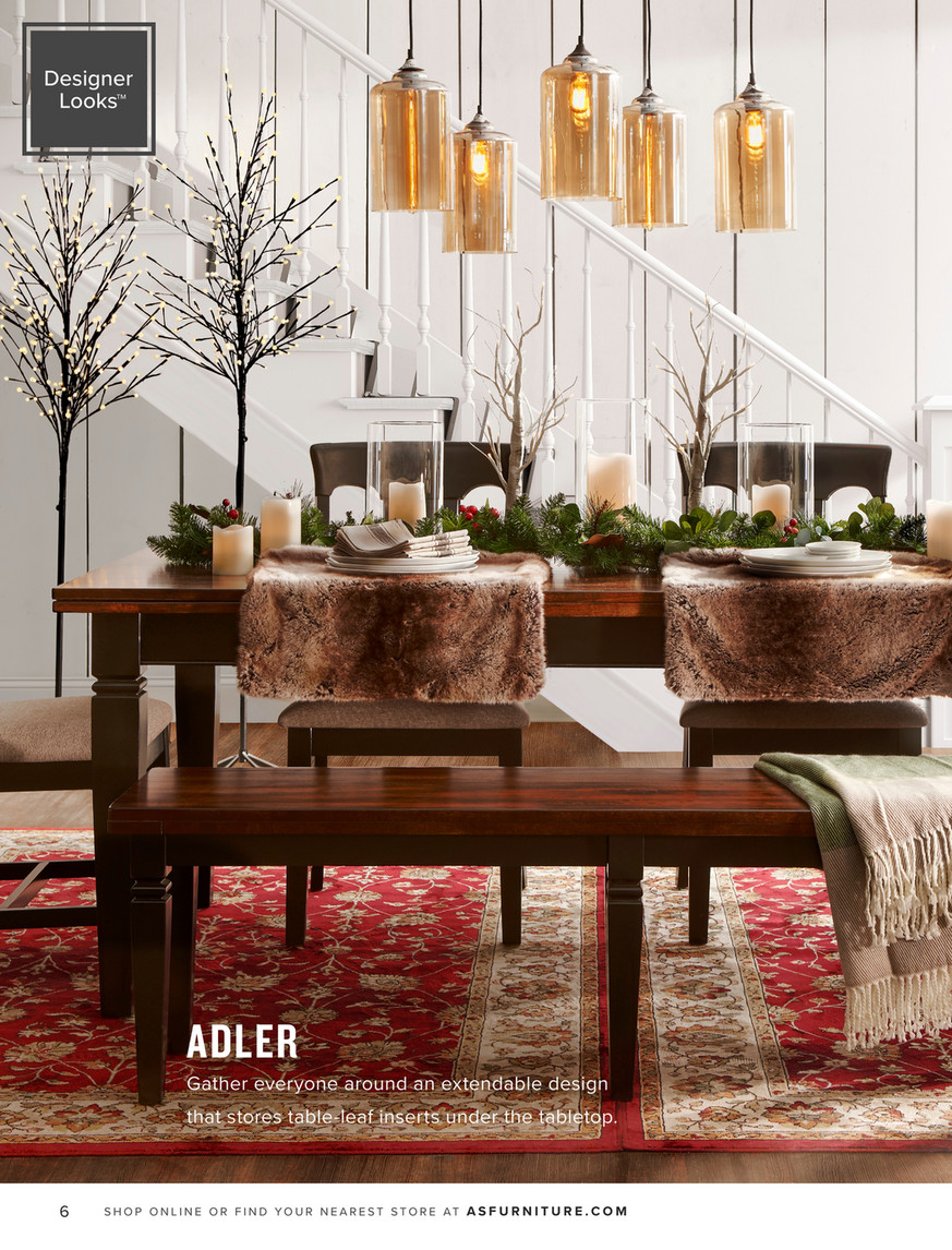 American Signature Furniture Holiday 2018 Adler Sideboard Black