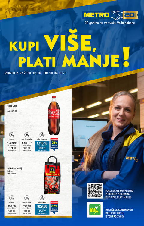 Kupi više plati manje