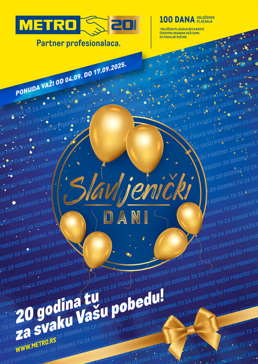 Slavljeničke ponude partnera