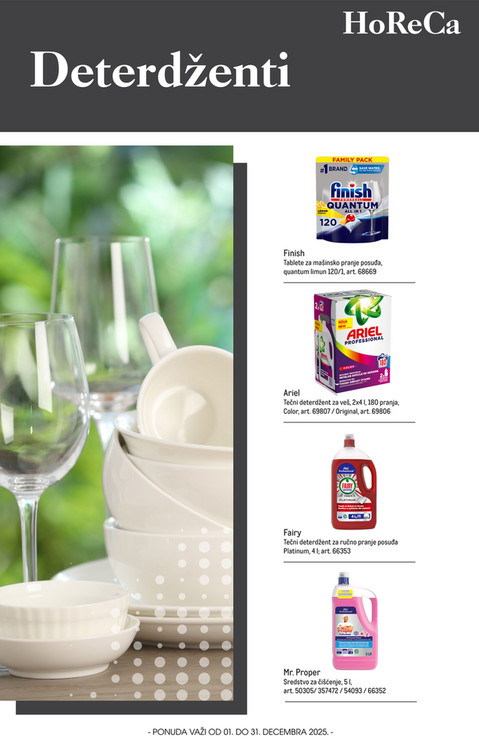 HoReCa Deterdženti