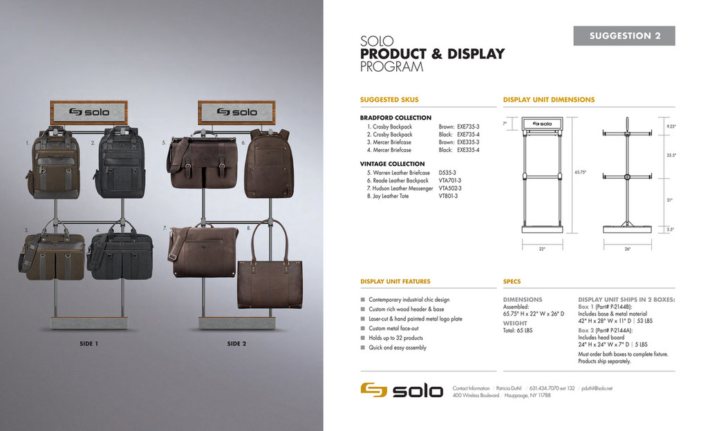 solo crosby backpack