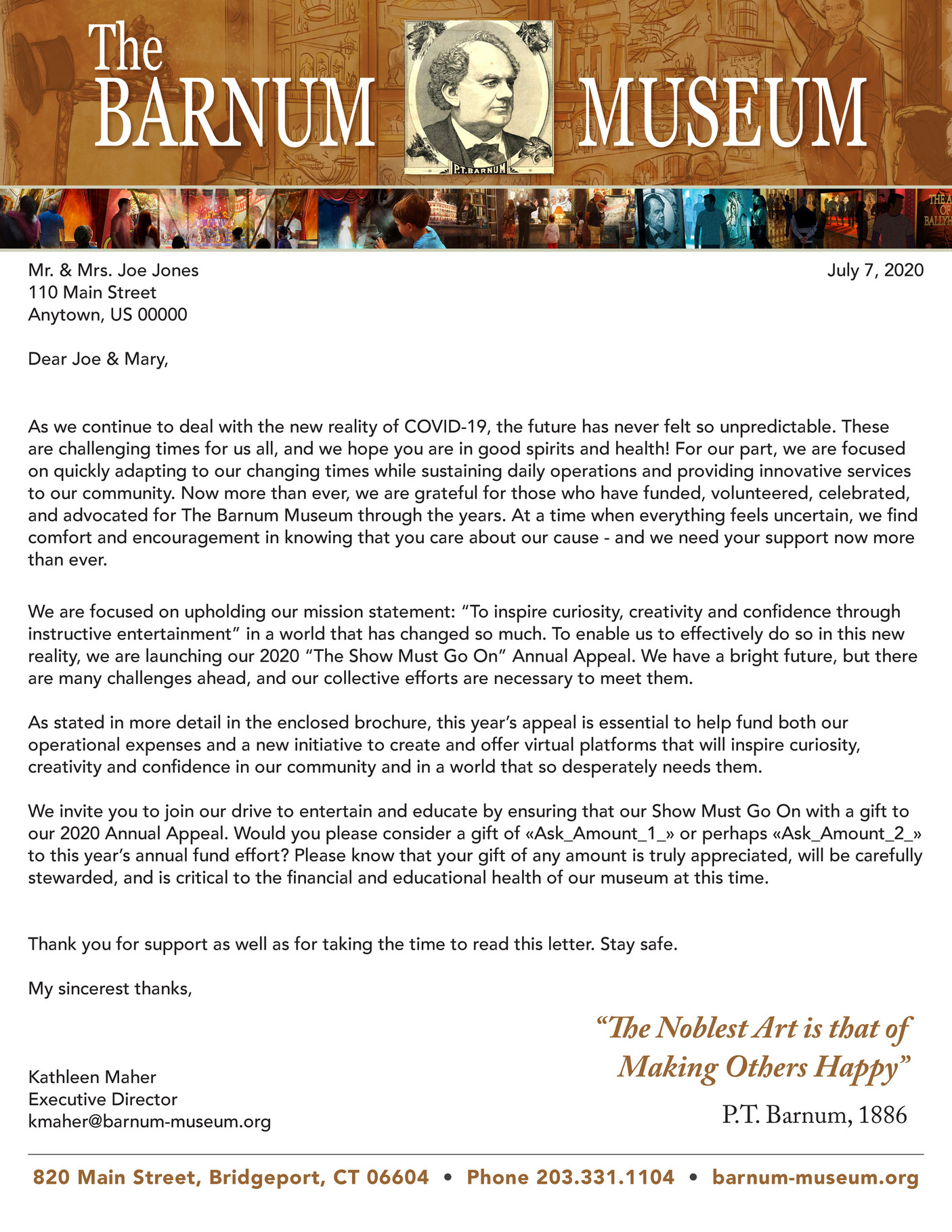 Brand Inspiration - The Barnum Museum_Letter_June 23 2020 - Page 1