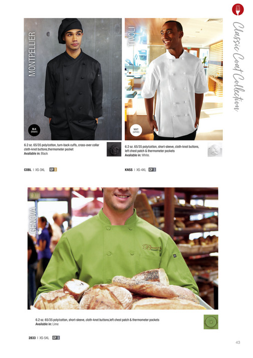 Chef Works Product Catalogue 2021- South East Asia - Page 42-43