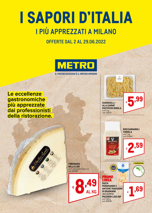 METRO Italia | Prodotti all'Ingrosso e Servizi alle Aziende