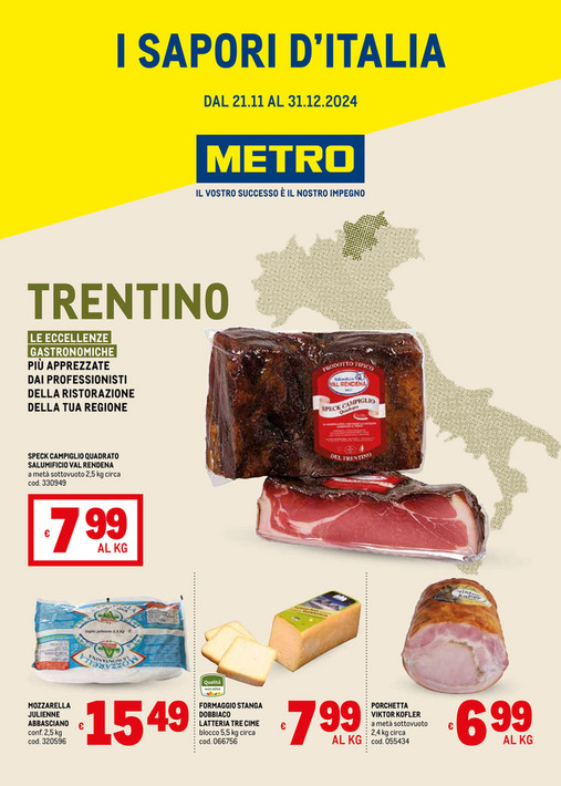 I sapori d'Italia - Trentino