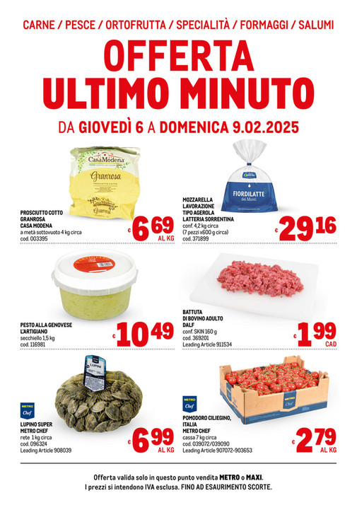 Offerte freschissimi