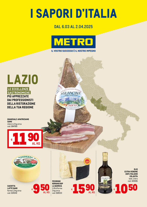 Sapori d'Italia -Lazio