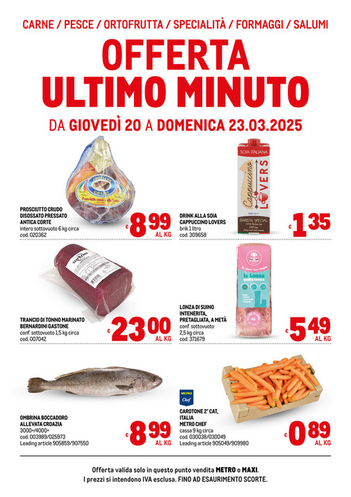 Offerte freschissimi