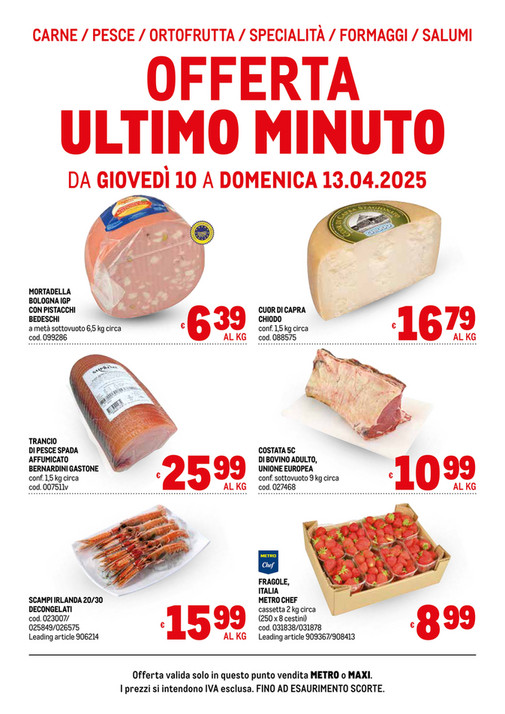 Offerte freschissimi