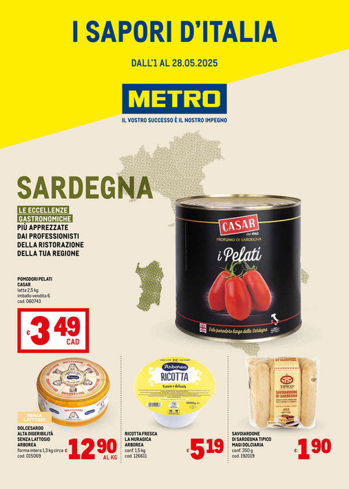 Sapori d'Italia -Sardegna