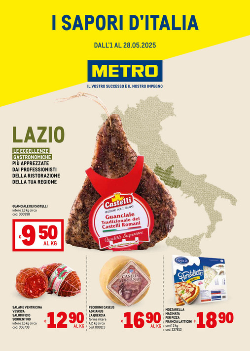 Sapori d'Italia -Lazio