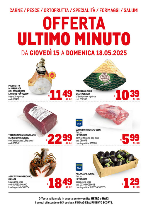 Offerte freschissimi
